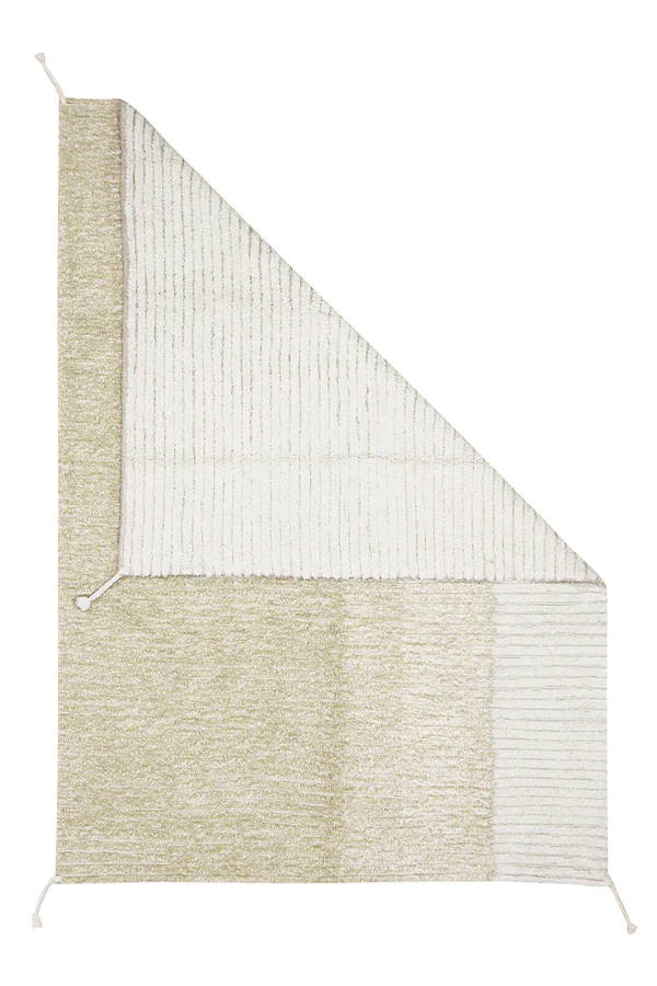 REVERSIBLE WASHABLE RUG GELATO GREEN Little Wonder & Co
