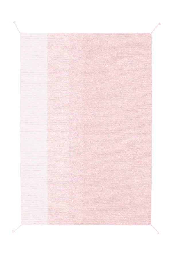 REVERSIBLE WASHABLE RUG GELATO PINK Little Wonder & Co