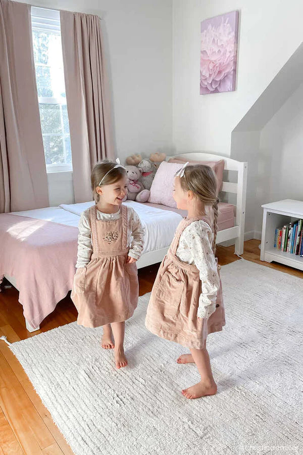 REVERSIBLE WASHABLE RUG GELATO PINK Little Wonder & Co