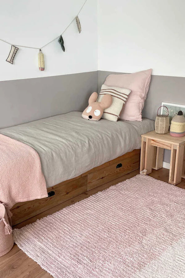 REVERSIBLE WASHABLE RUG GELATO PINK Little Wonder & Co