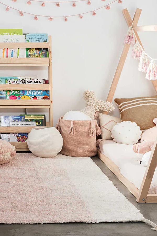 REVERSIBLE WASHABLE RUG GELATO PINK Little Wonder & Co