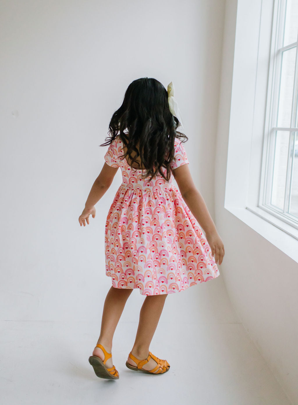 Day Dress - Rainbow Hearts