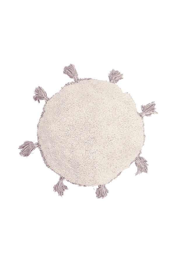 RUGCYCLED FLOOR CUSHION CIRCLE Little Wonder & Co