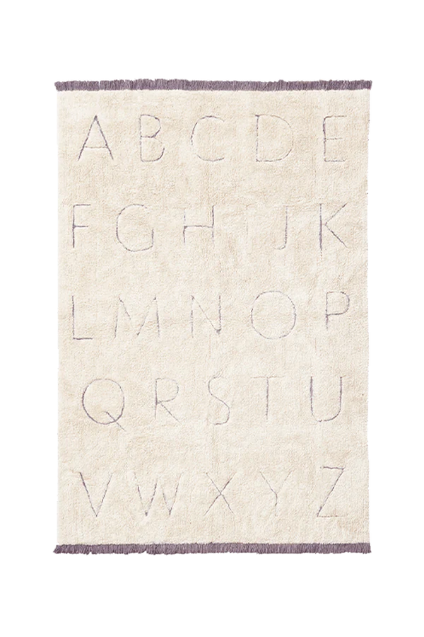 RUGCYCLED WASHABLE RUG ABC Little Wonder & Co