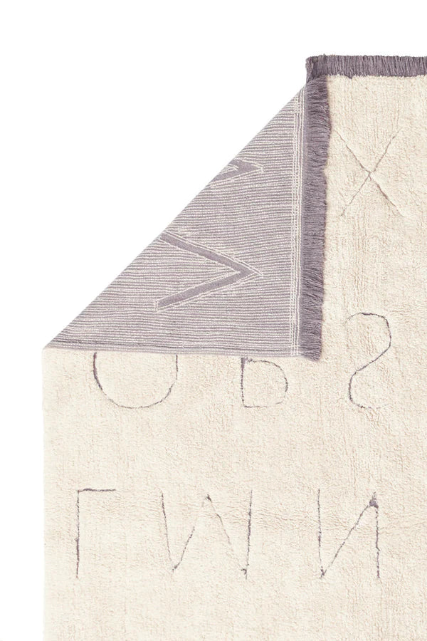 RUGCYCLED WASHABLE RUG ABC Little Wonder & Co