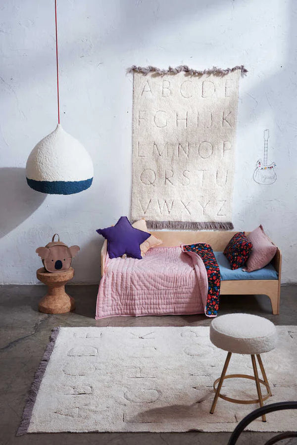 RUGCYCLED WASHABLE RUG ABC Little Wonder & Co