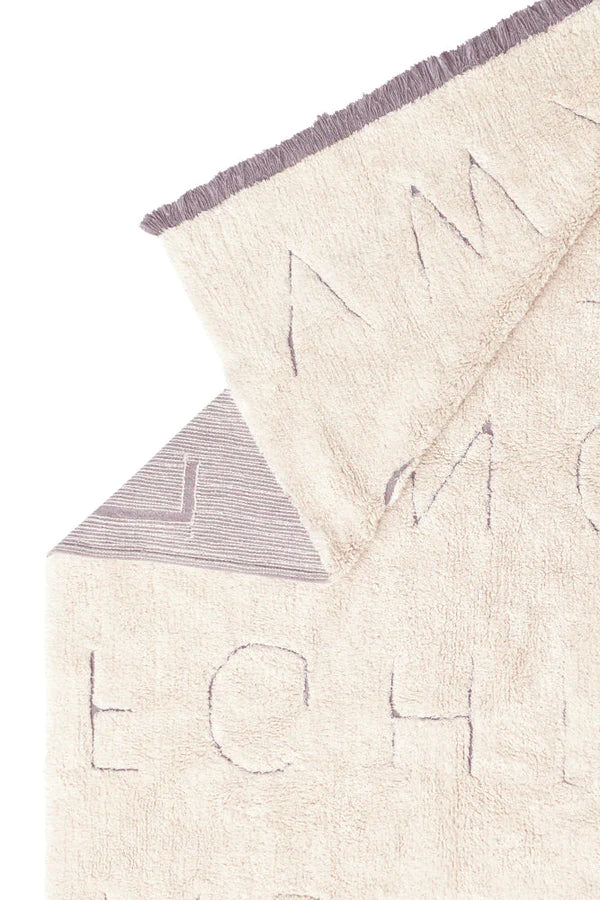 RUGCYCLED WASHABLE RUG ABC Little Wonder & Co