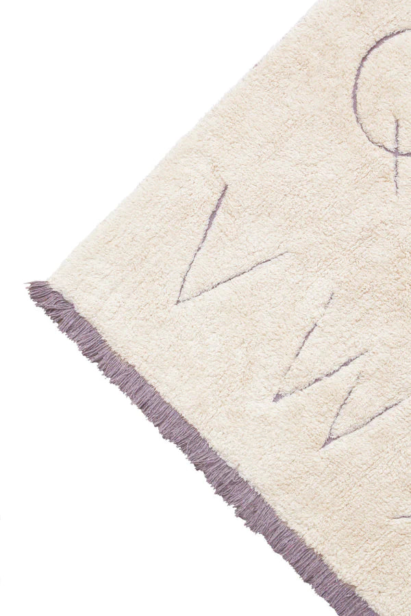 RUGCYCLED WASHABLE RUG ABC Little Wonder & Co