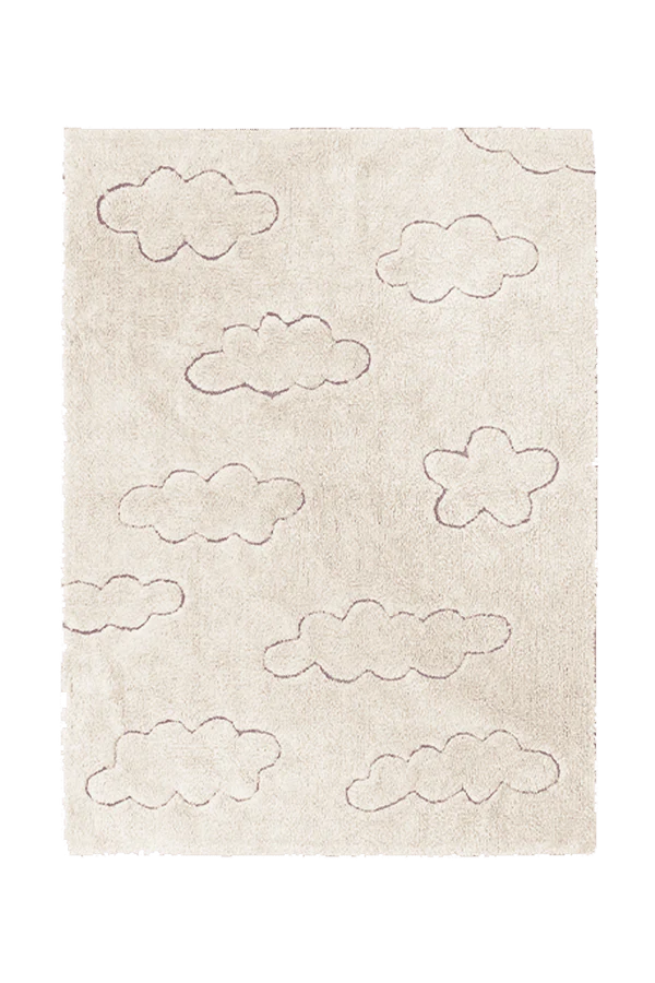 RUGCYCLED WASHABLE RUG CLOUDS Little Wonder & Co