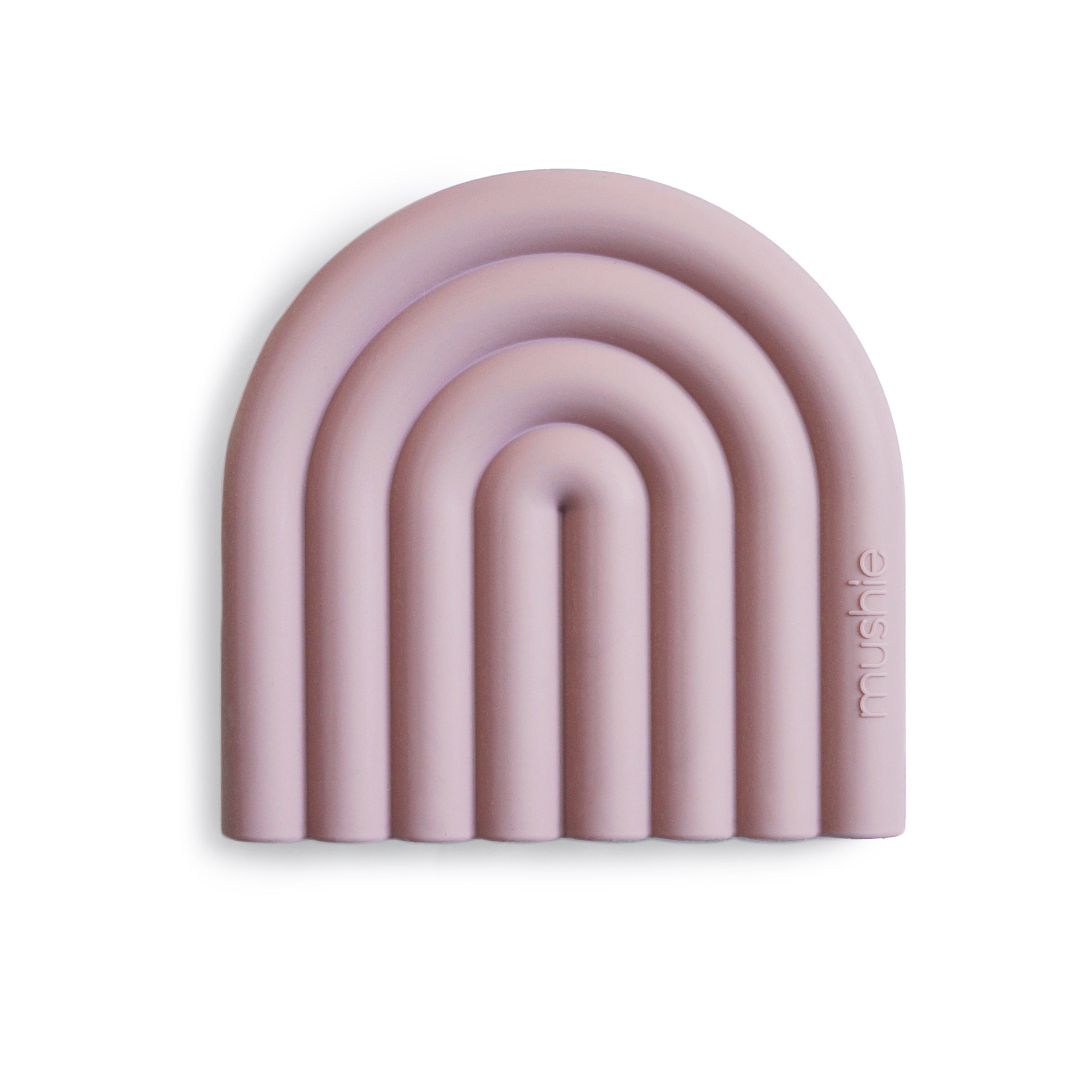 Rainbow Teether teether Mushie Mauve