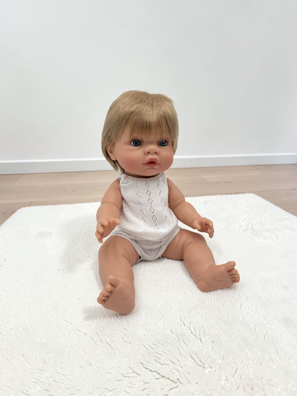 Bebenita 14" Baby Boy Doll - Rhodes | Unscented & Fully Clothed