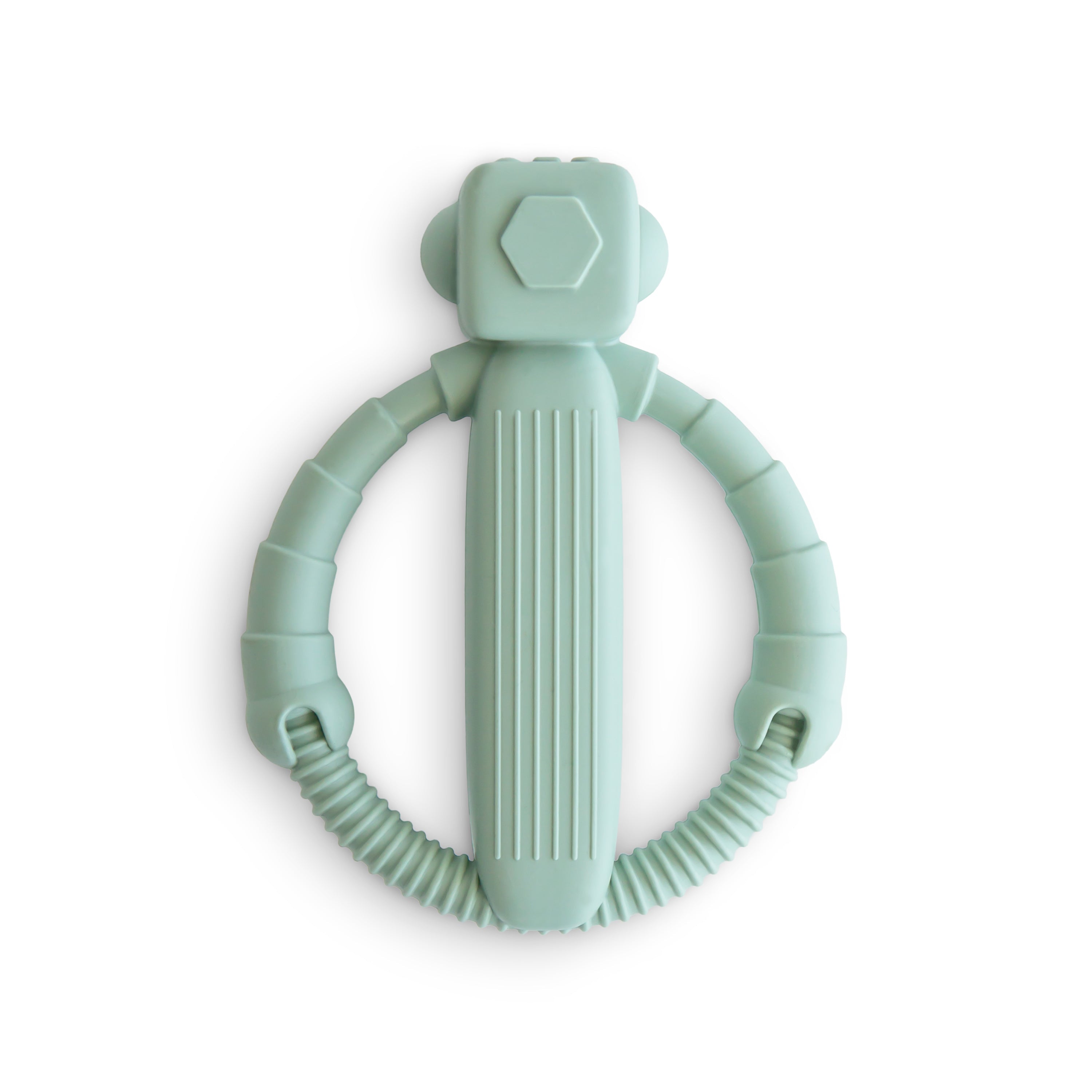 Robot Rattle Teether teether Mushie