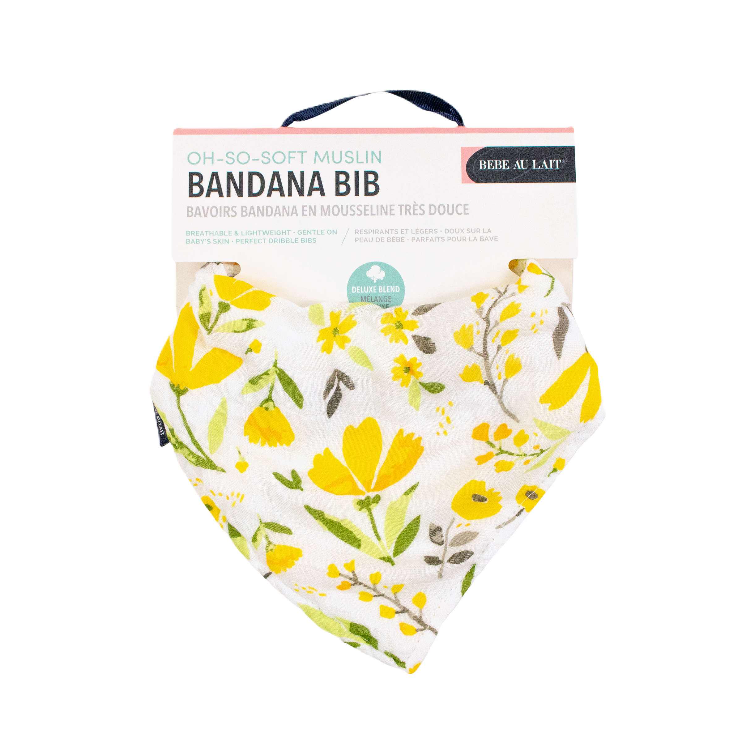 Royal Garden Oh So Soft Muslin Bandana Bib Bib Bebe au Lait
