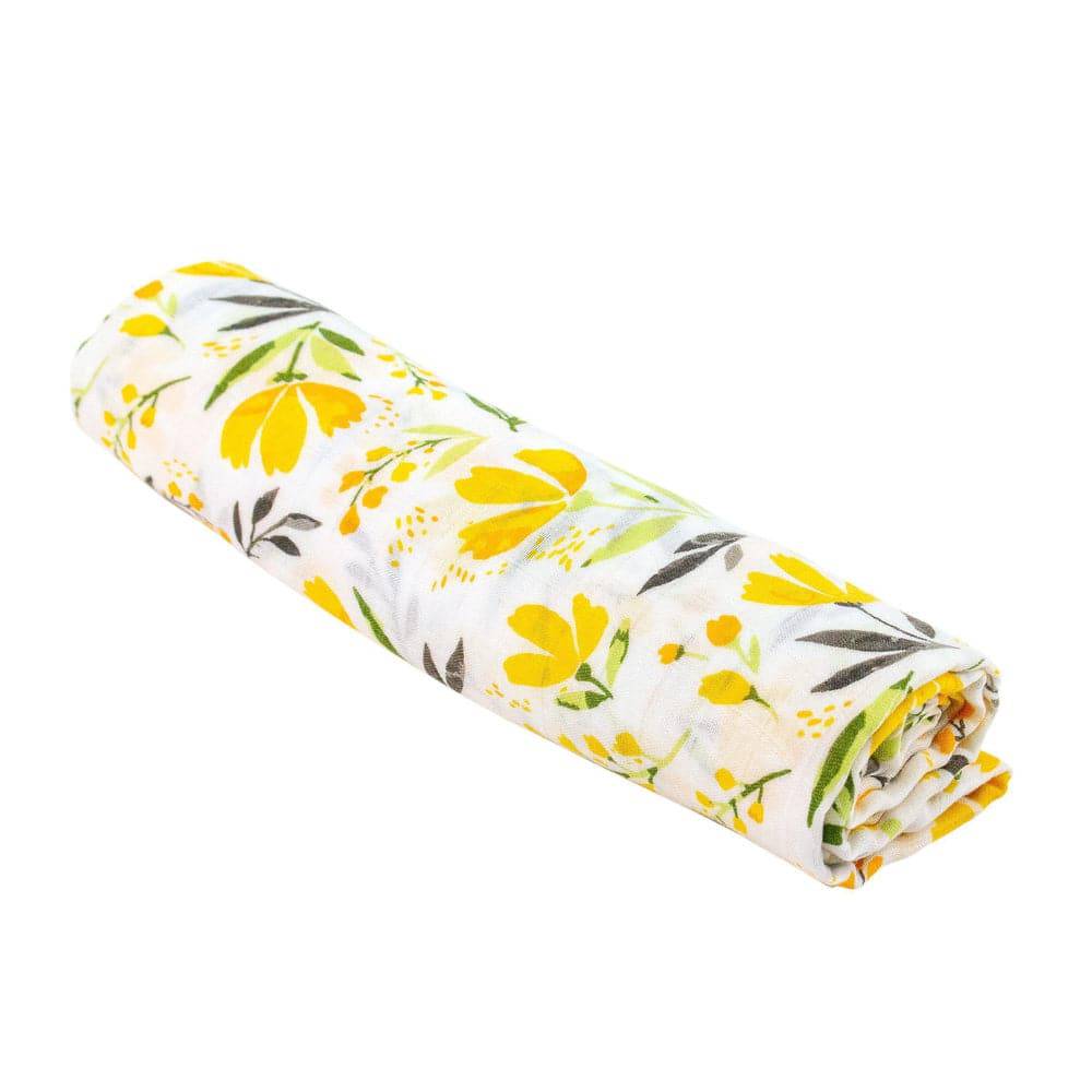 Royal Garden Single Muslin Swaddle Blanket Swaddle Blanket Bebe au Lait