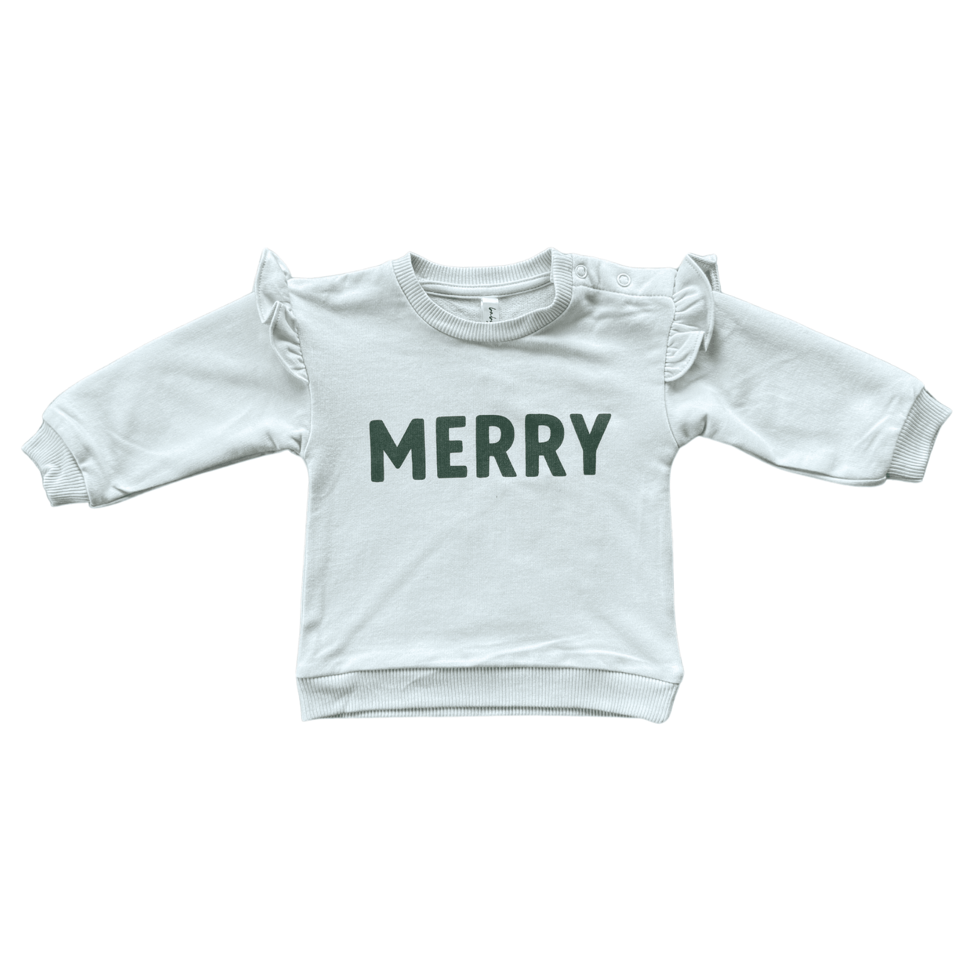 Girl's Ruffle Sweatshirt