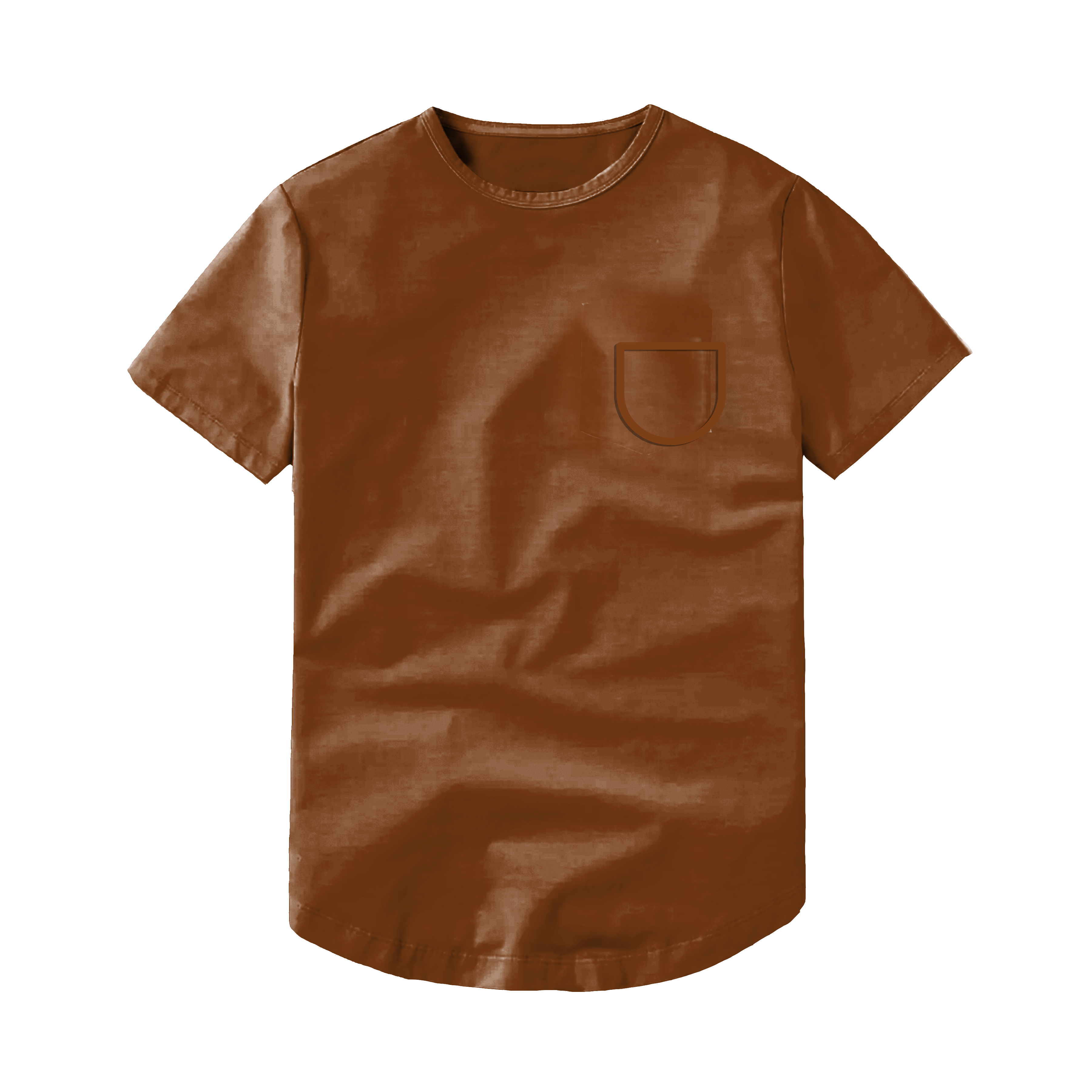Slouchy Modal Pocket Tee (Adult) T-Shirt kindthing Rust XS