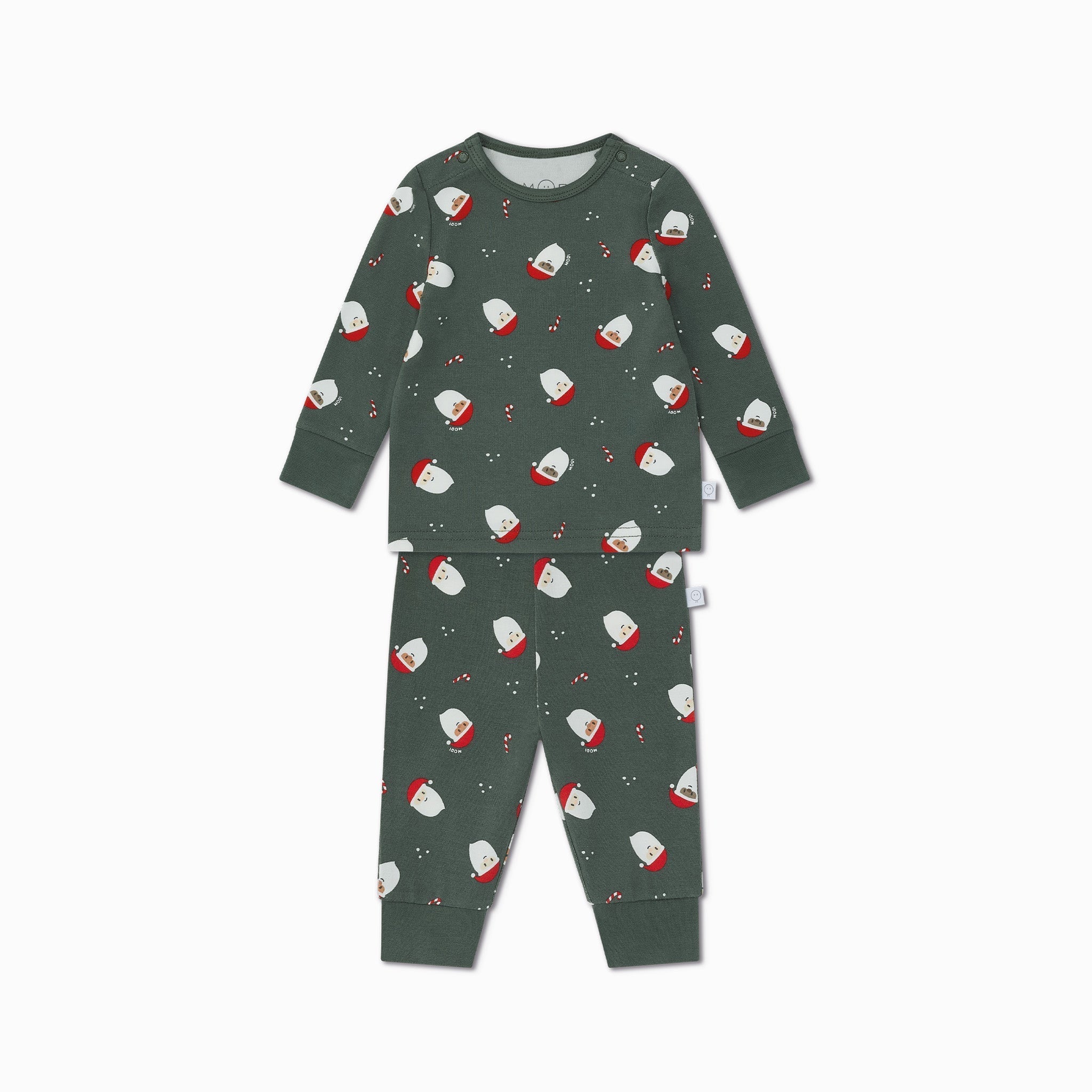 Santa Print Pyjamas - Santa Print