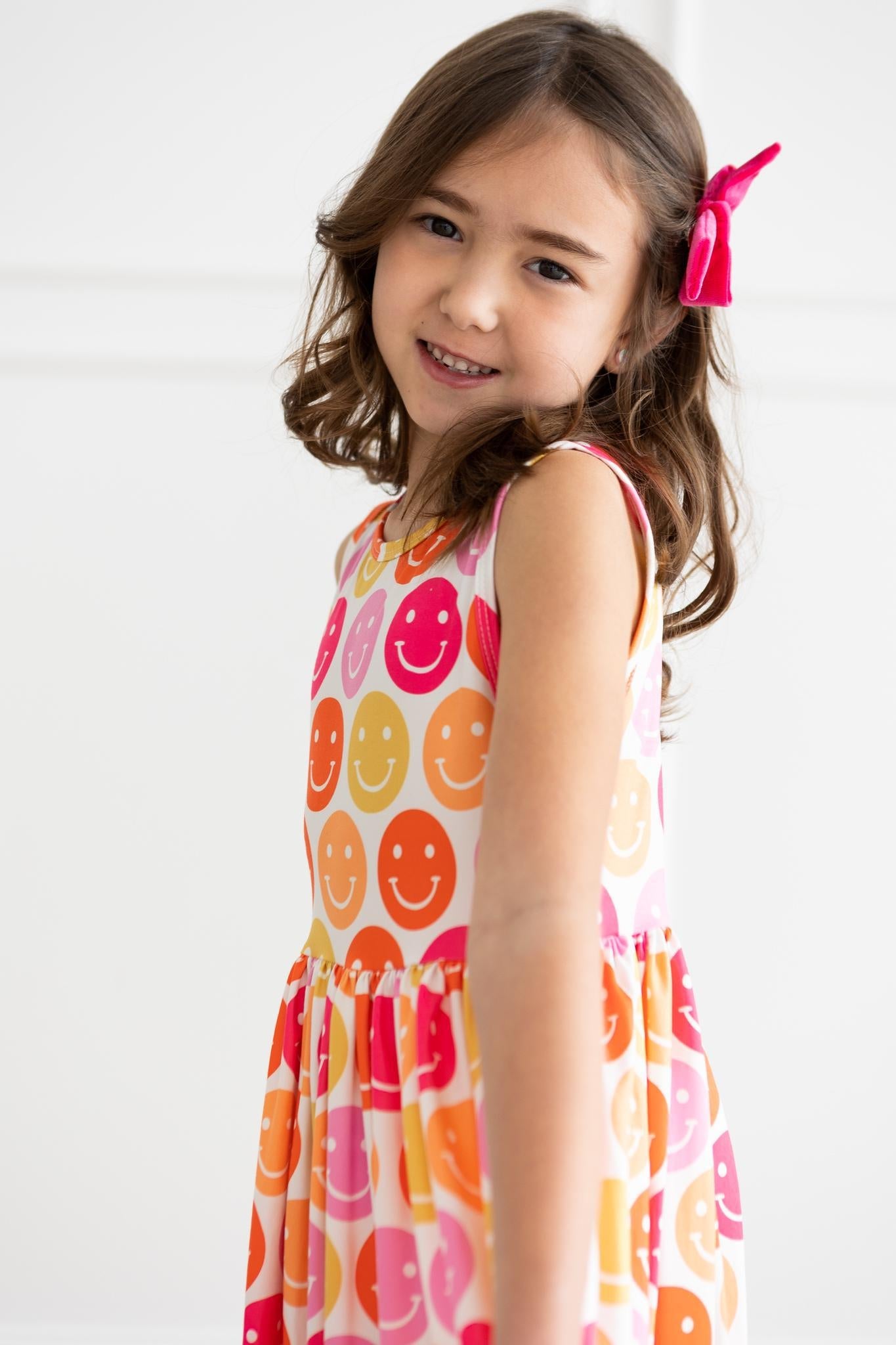 SALE Don't Worry, Be Hippy Tank Twirl Dress