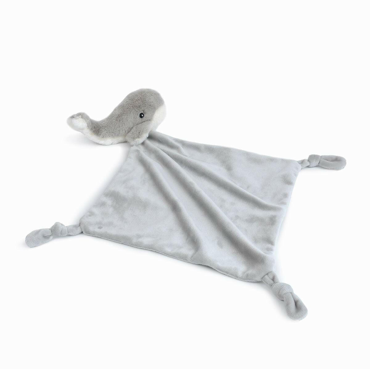 Haven Whale Knotted Security Blankie Security Blankie MON AMI