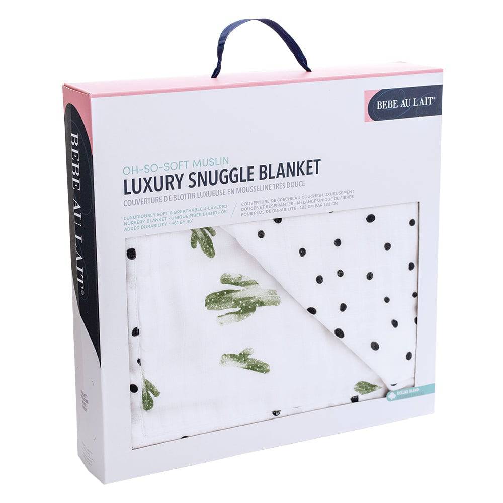 Saguaro + Dottie Oh So Soft Snuggle Blanket Snuggle Blanket Bebe au Lait