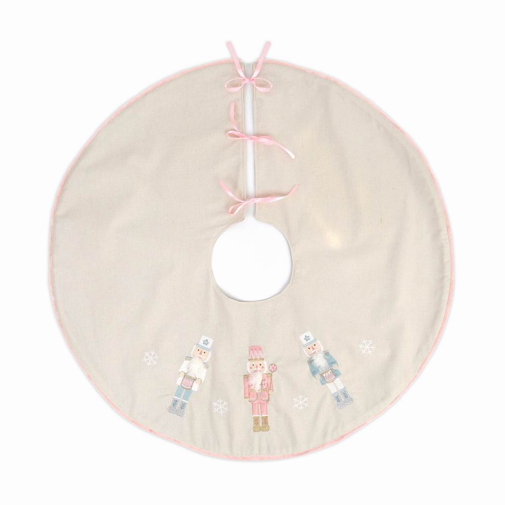 Nutcracker Tree Skirt - Winter Pastel
