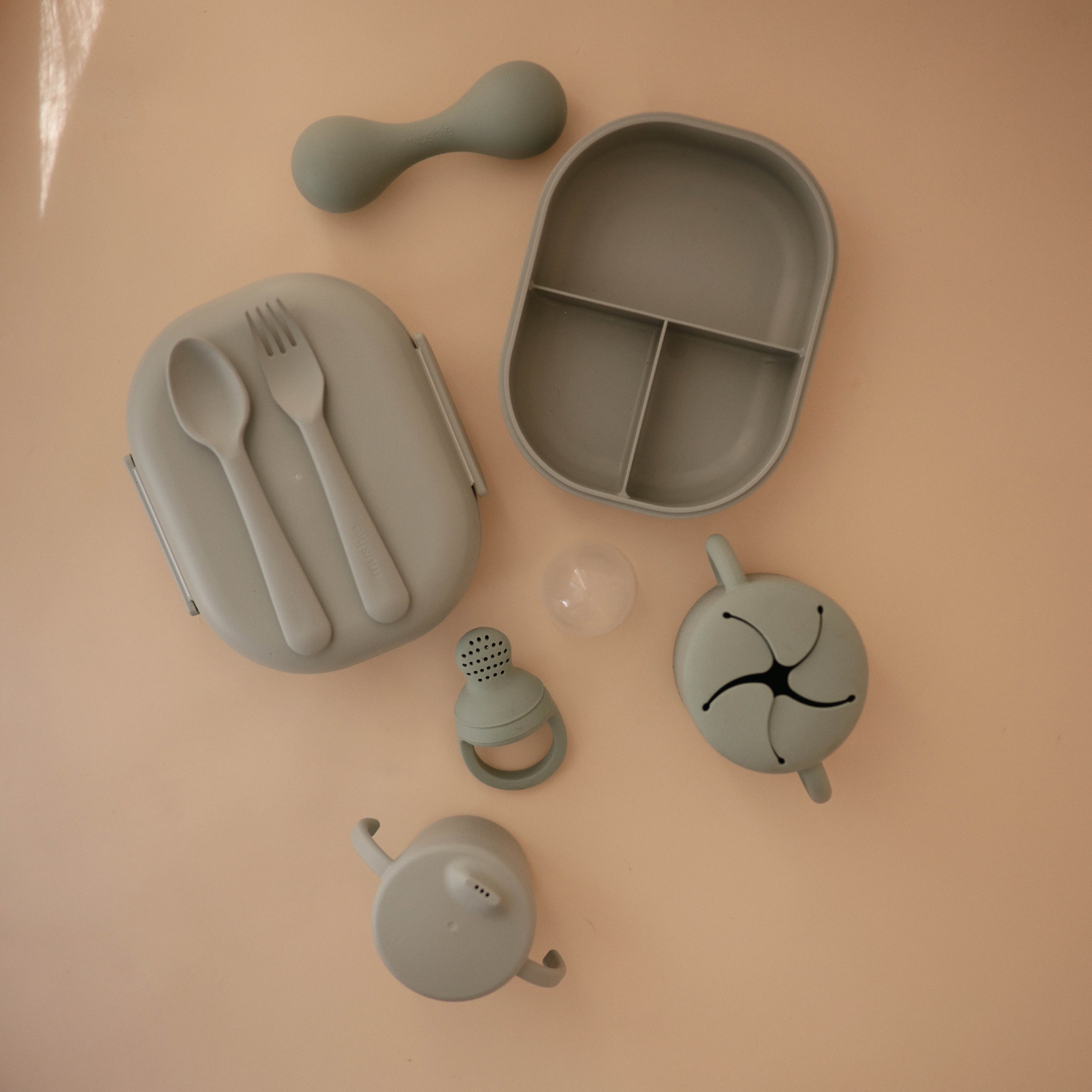 Silicone Baby Rattle Toy toys Mushie