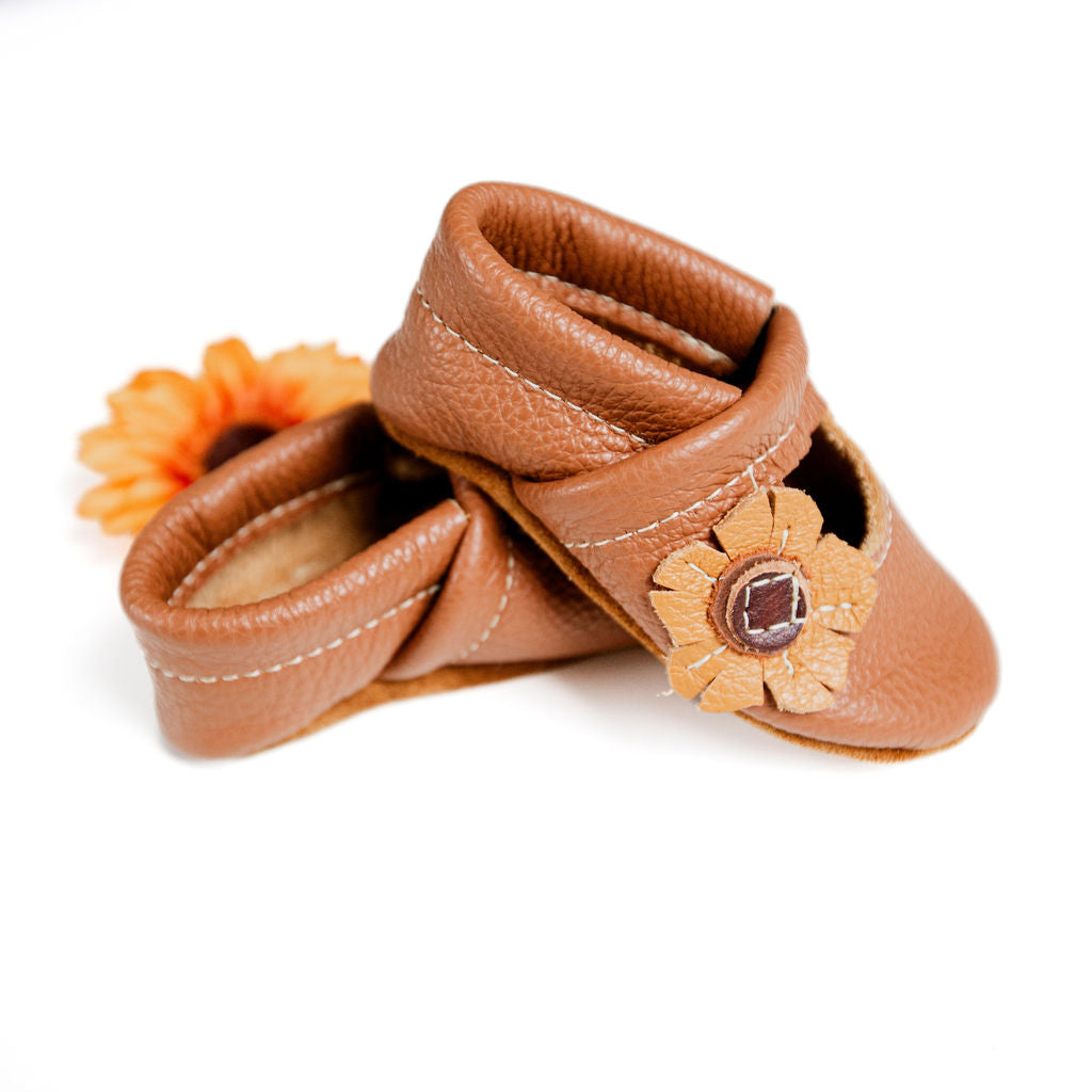 Sunflower Mary Janes Shoes Baby and Toddler Baby Shoes Starry Knight Design