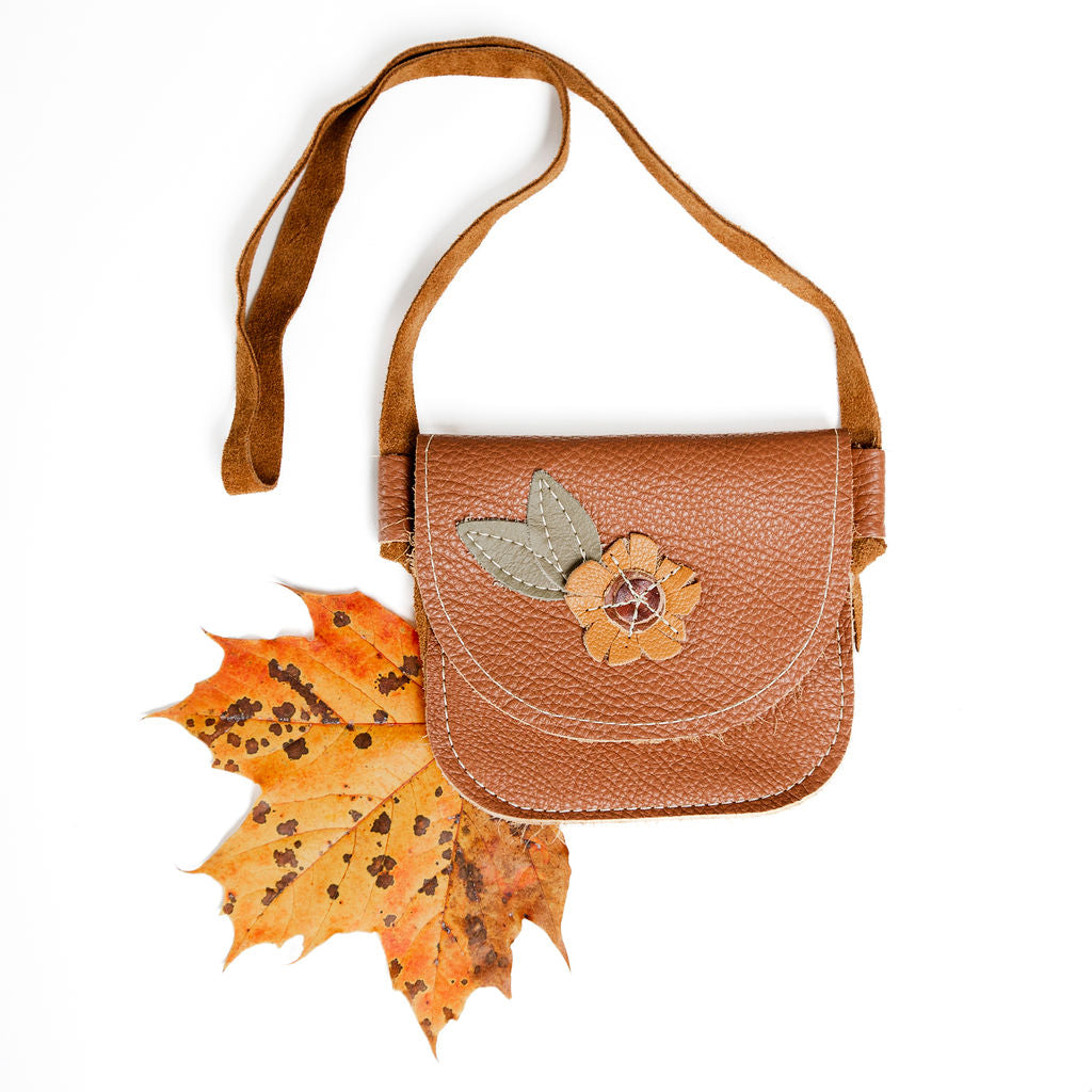 Sunflower Leather PURSE Toddler & Kids  Starry Knight Design