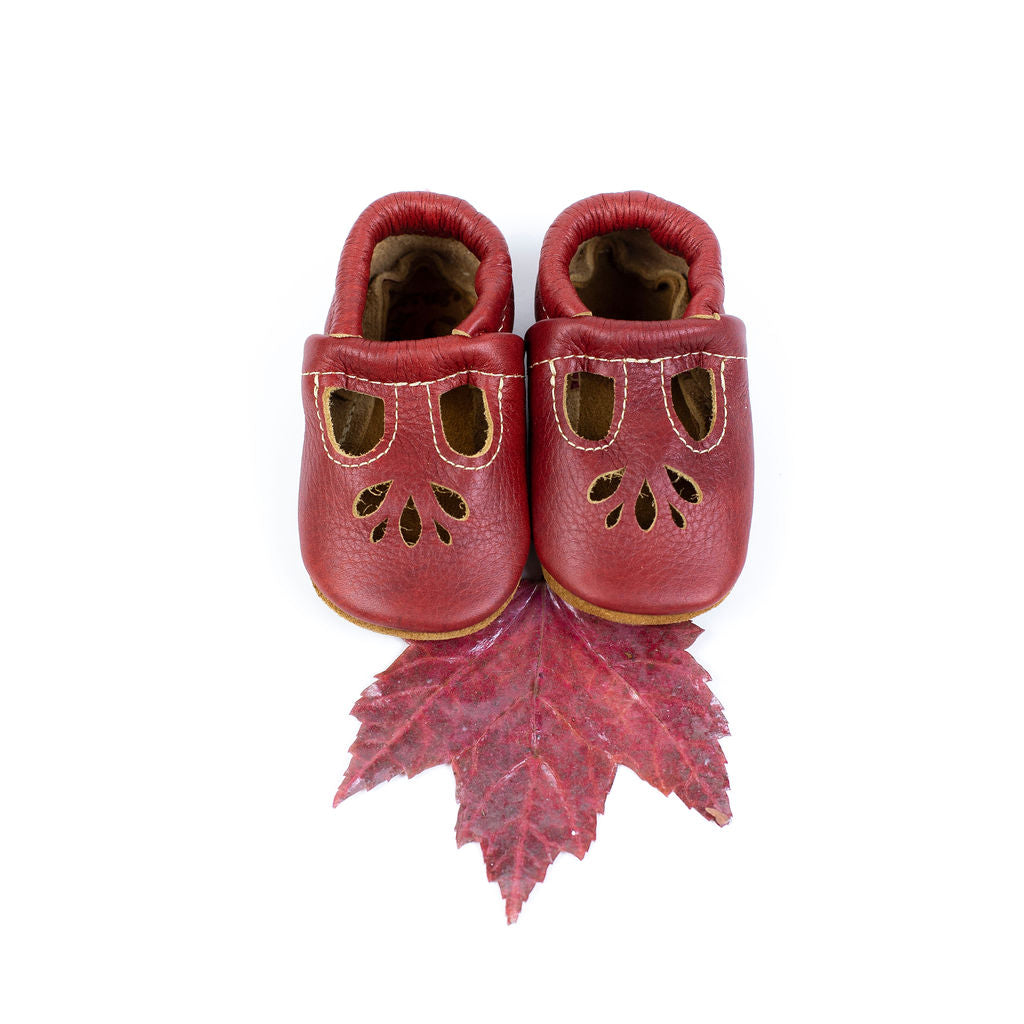 Rhubarb LOTUS T-strap Shoes Baby and Toddler Baby Shoes Starry Knight Design