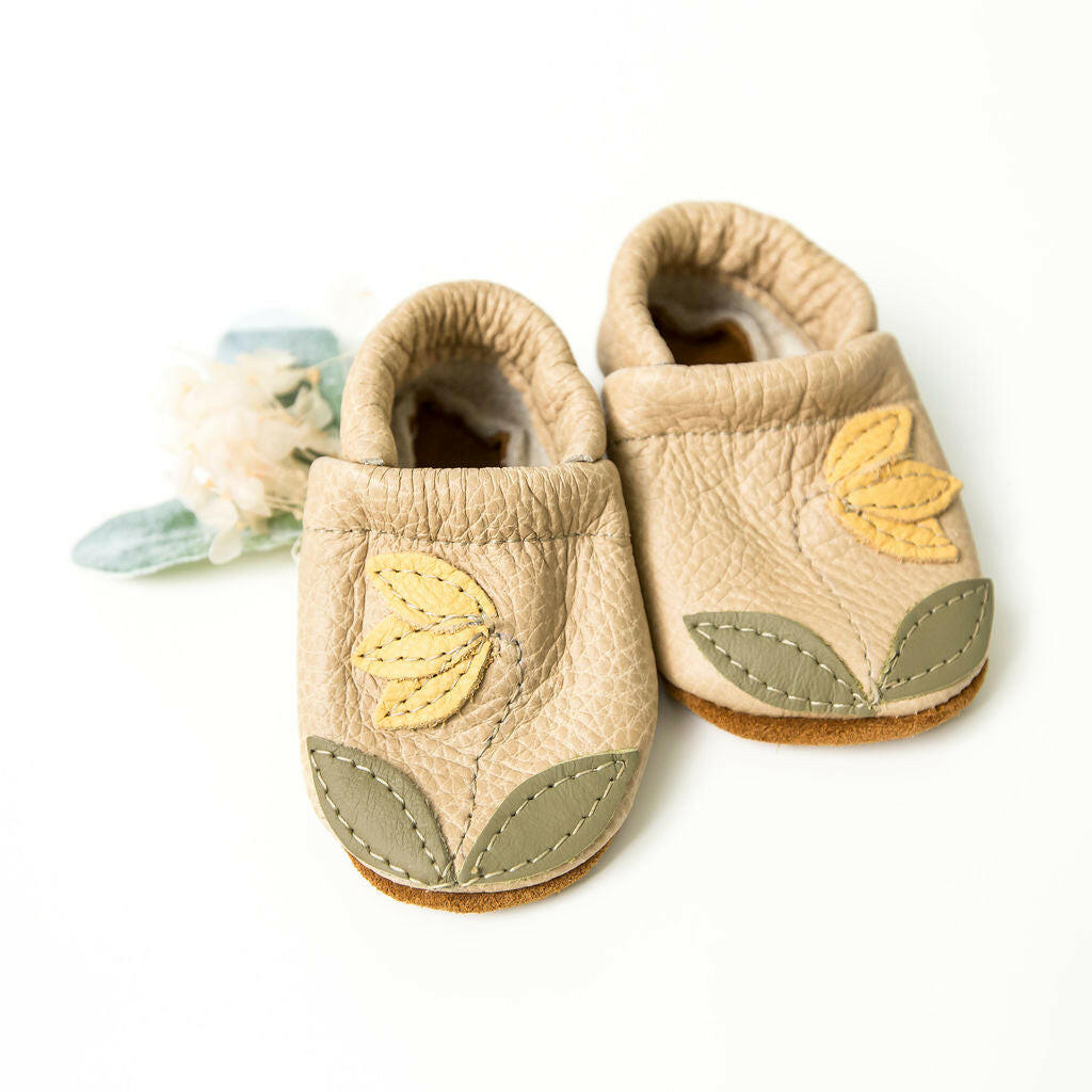 Yellowbell on Barley Leather Shoes Moccs Baby and Toddler Baby Shoes Starry Knight Design