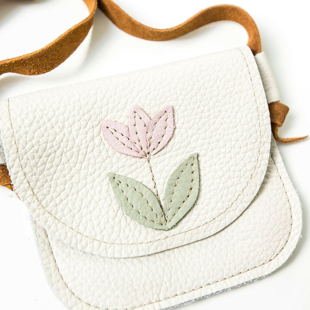 Tulip on milk Leather PURSE Toddler & Kids Starry Knight Design