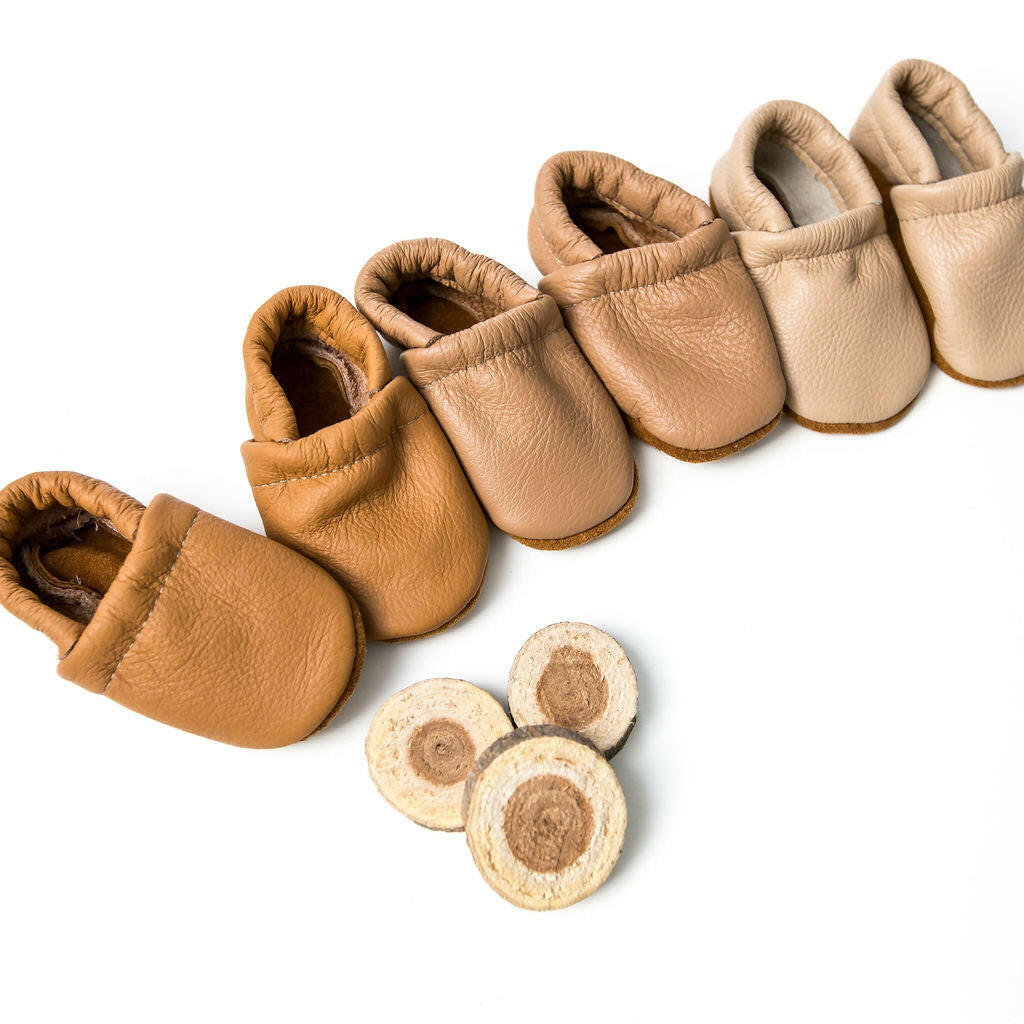 Flax, Oat, Camel LOAFERS Leather Shoes Baby and Toddler Baby Shoes Starry Knight Design