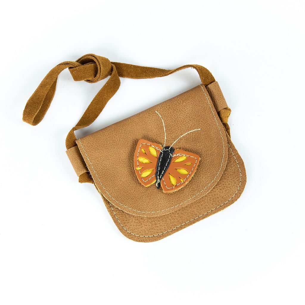 Sahara Butterfly Critters Leather PURSE Toddler & Kids