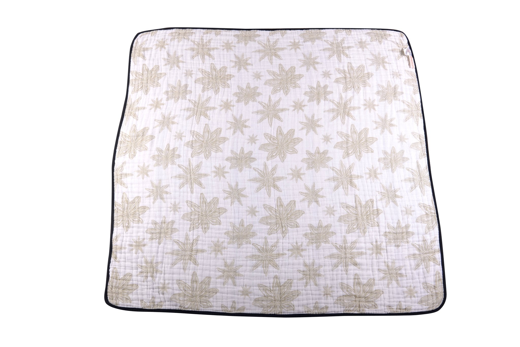 Pyramid And Boho Fields Cotton Muslin Newcastle Blanket