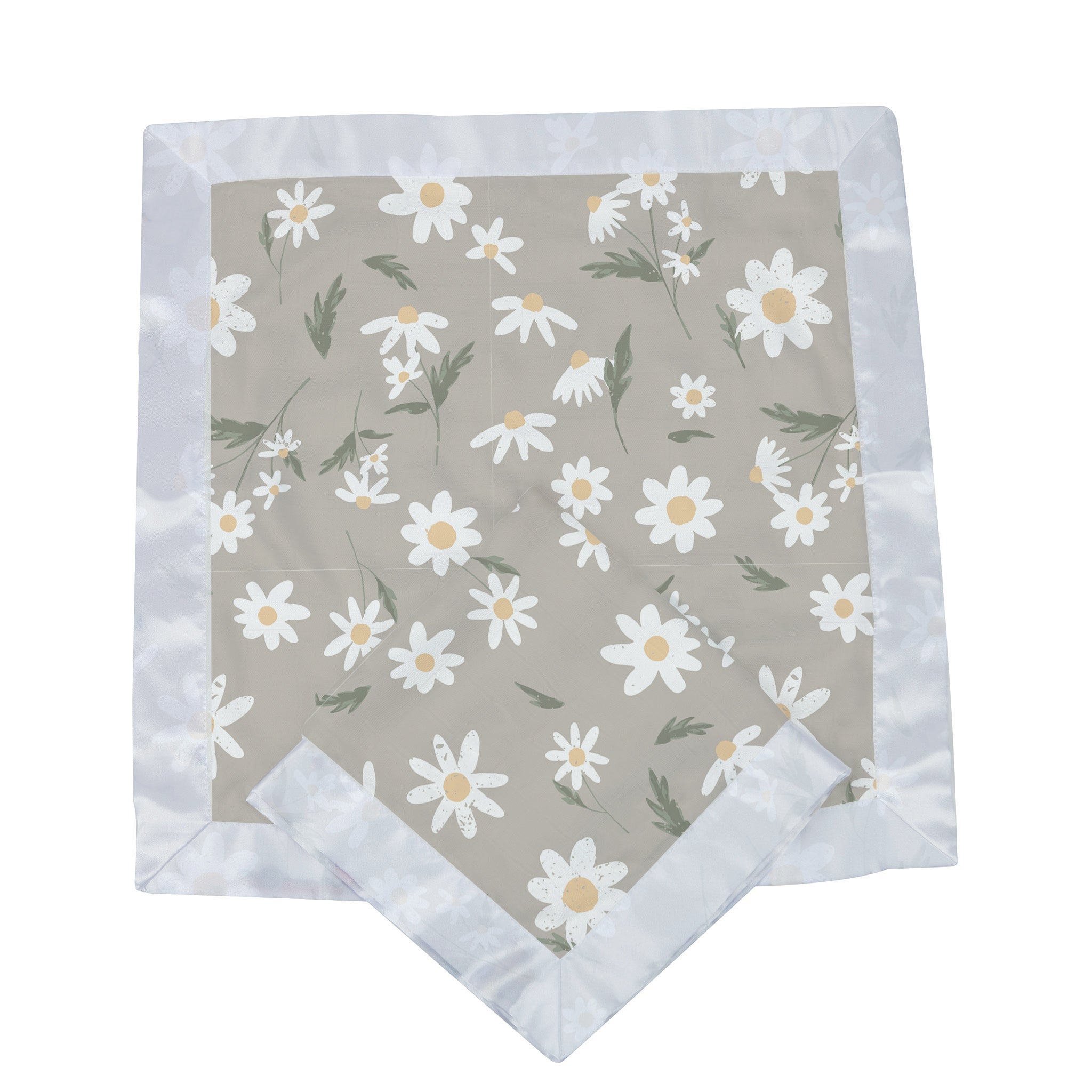 White Daisy Bamboo Newcastle Blankie