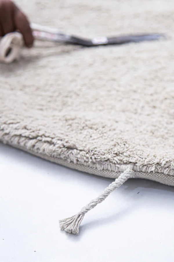 SLEEPOVER POUF LOU NATURAL Little Wonder & Co