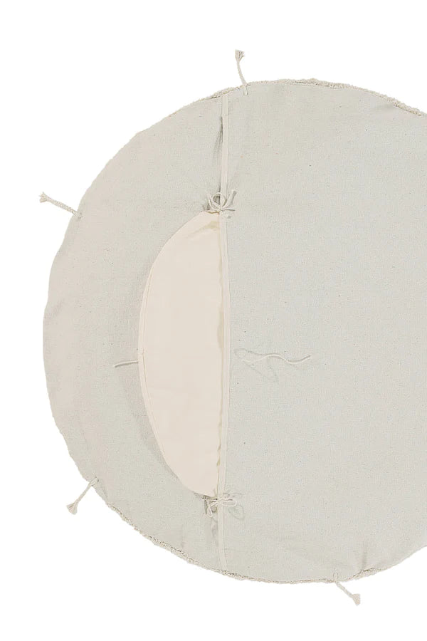 SLEEPOVER POUF LOU NATURAL Little Wonder & Co
