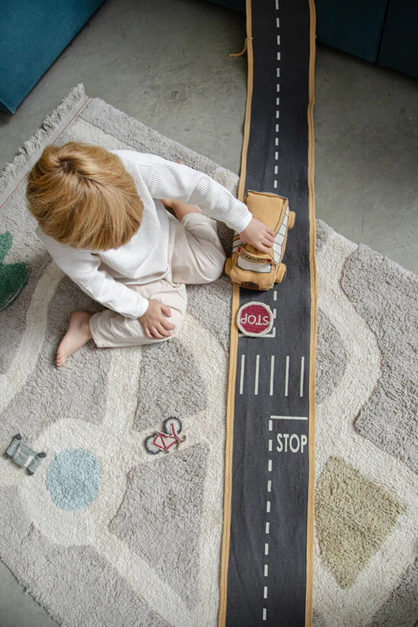 SOFT TOY RIDE & ROLL SCHOOL BUS Little Wonder & Co