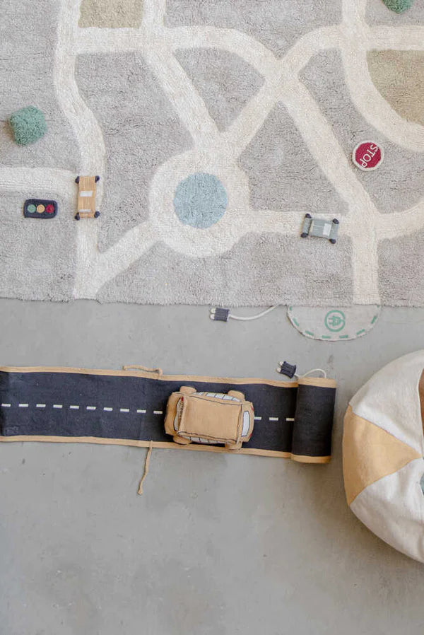 SOFT TOY RIDE & ROLL SCHOOL BUS Little Wonder & Co