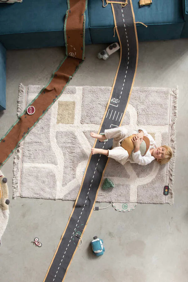 SOFT TOY RIDE & ROLL SCHOOL BUS Little Wonder & Co