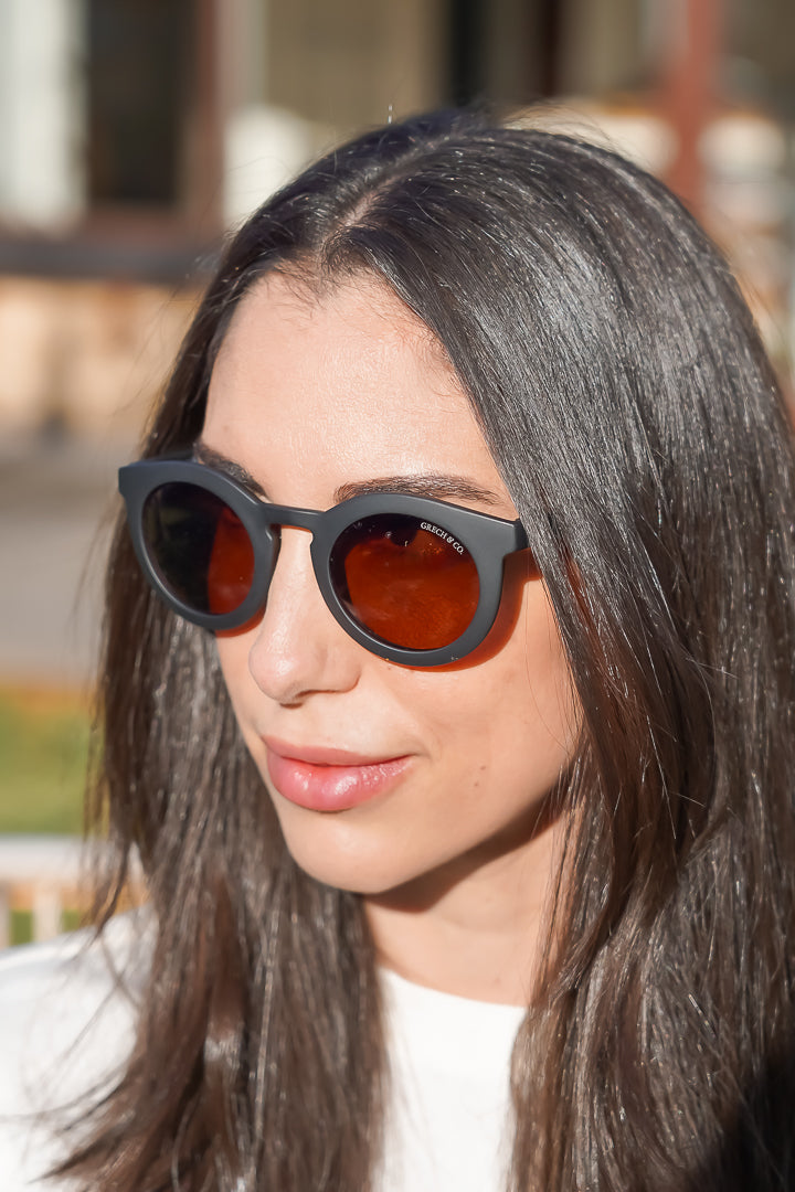 Classic | Sustainable Sunglasses | Plant-Based Bendable Polarized - Adult | 16+ Y | Sunset Gingham