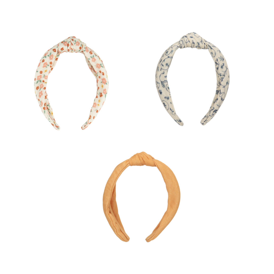 Classic Knot Headband | Organic Cotton | Sunset Meadow