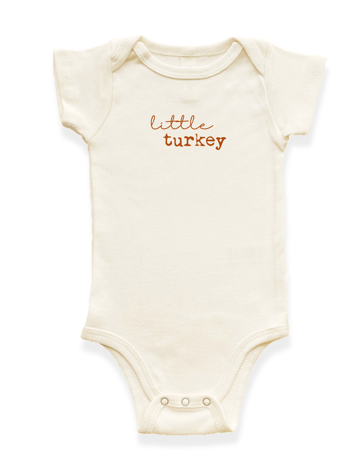 Little Turkey Organic Baby Bodysuit