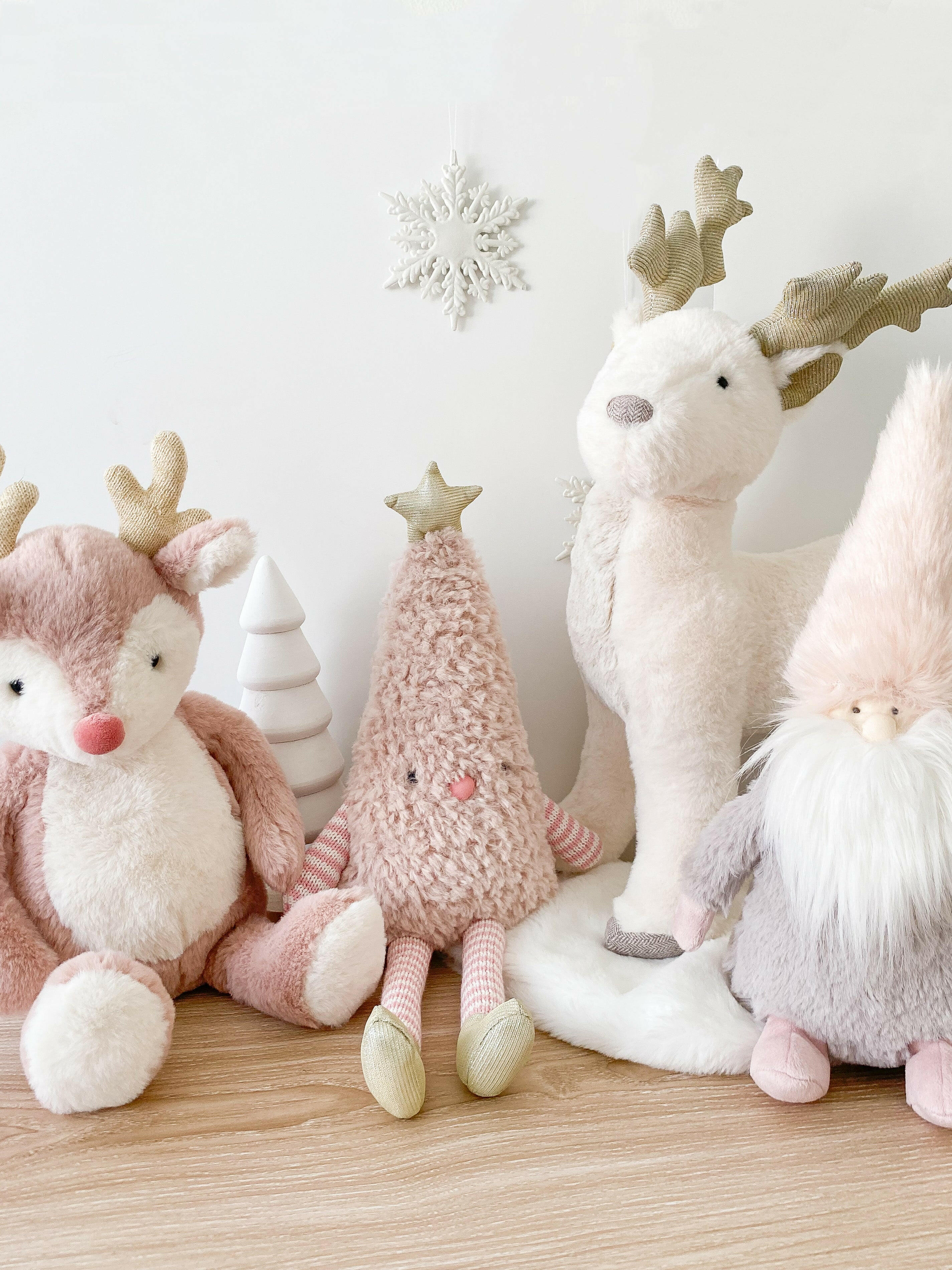 Snowflake Reindeer WINTERY PLUSH TOYS MON AMI