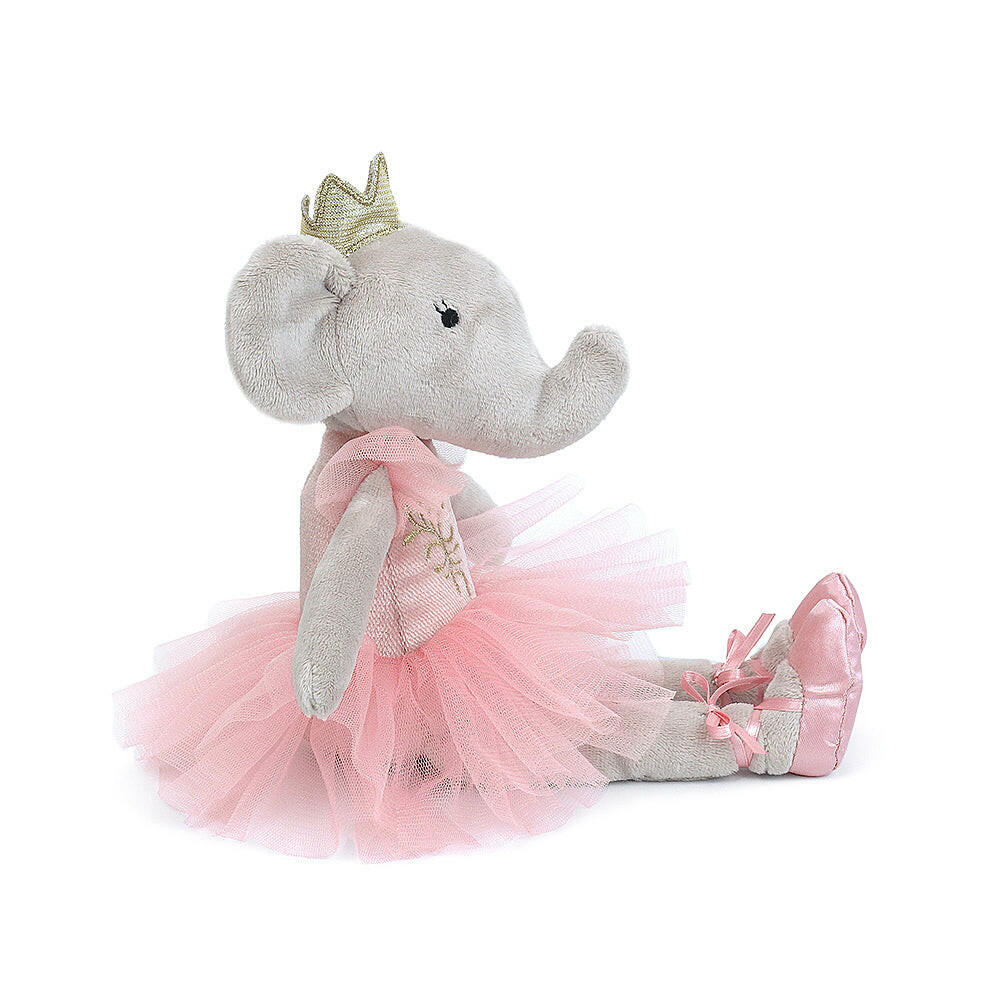 Princess Evelyn Elephant Stuffed Toy MON AMI