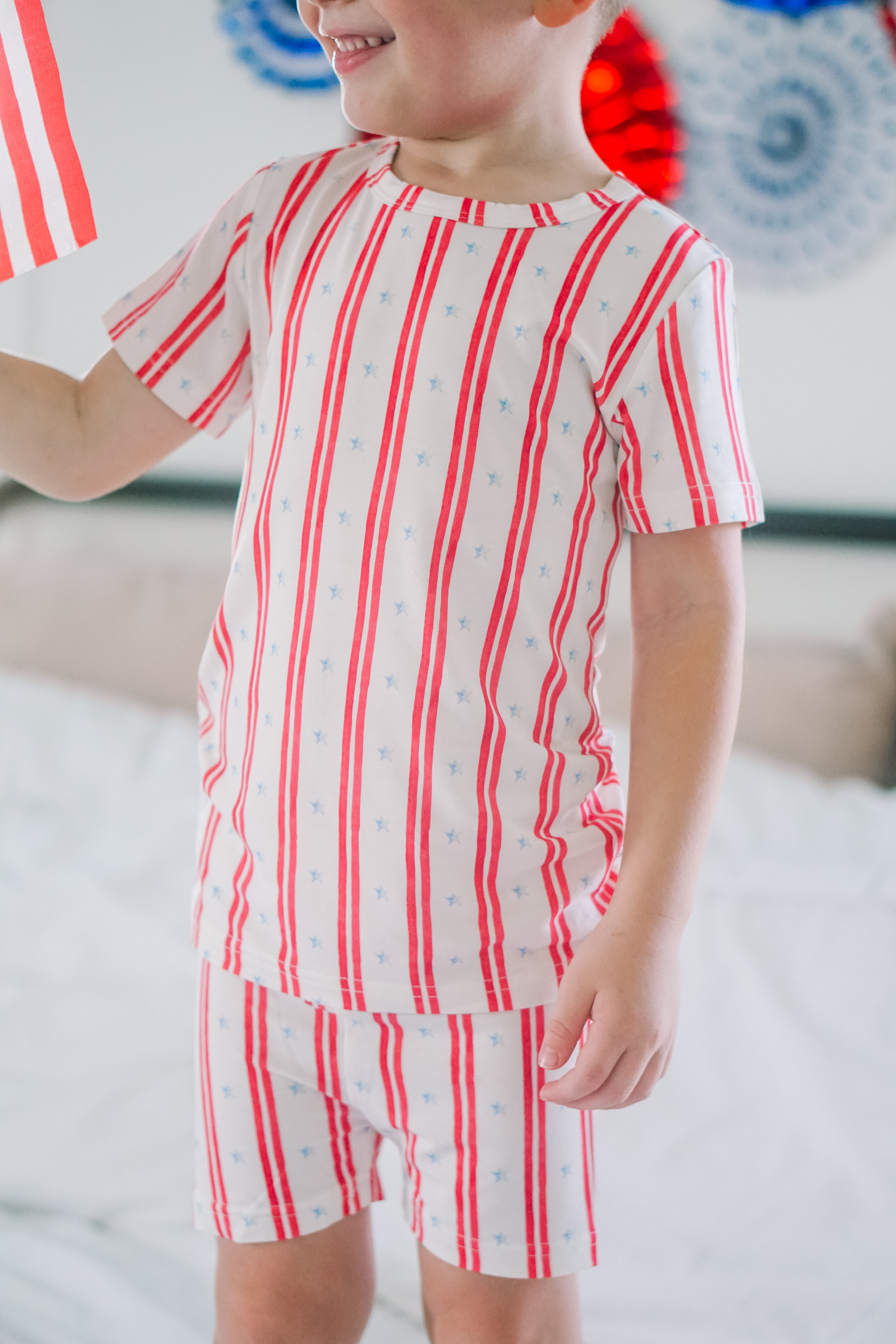 Stars & Stripes 2pc Bamboo Pajamas