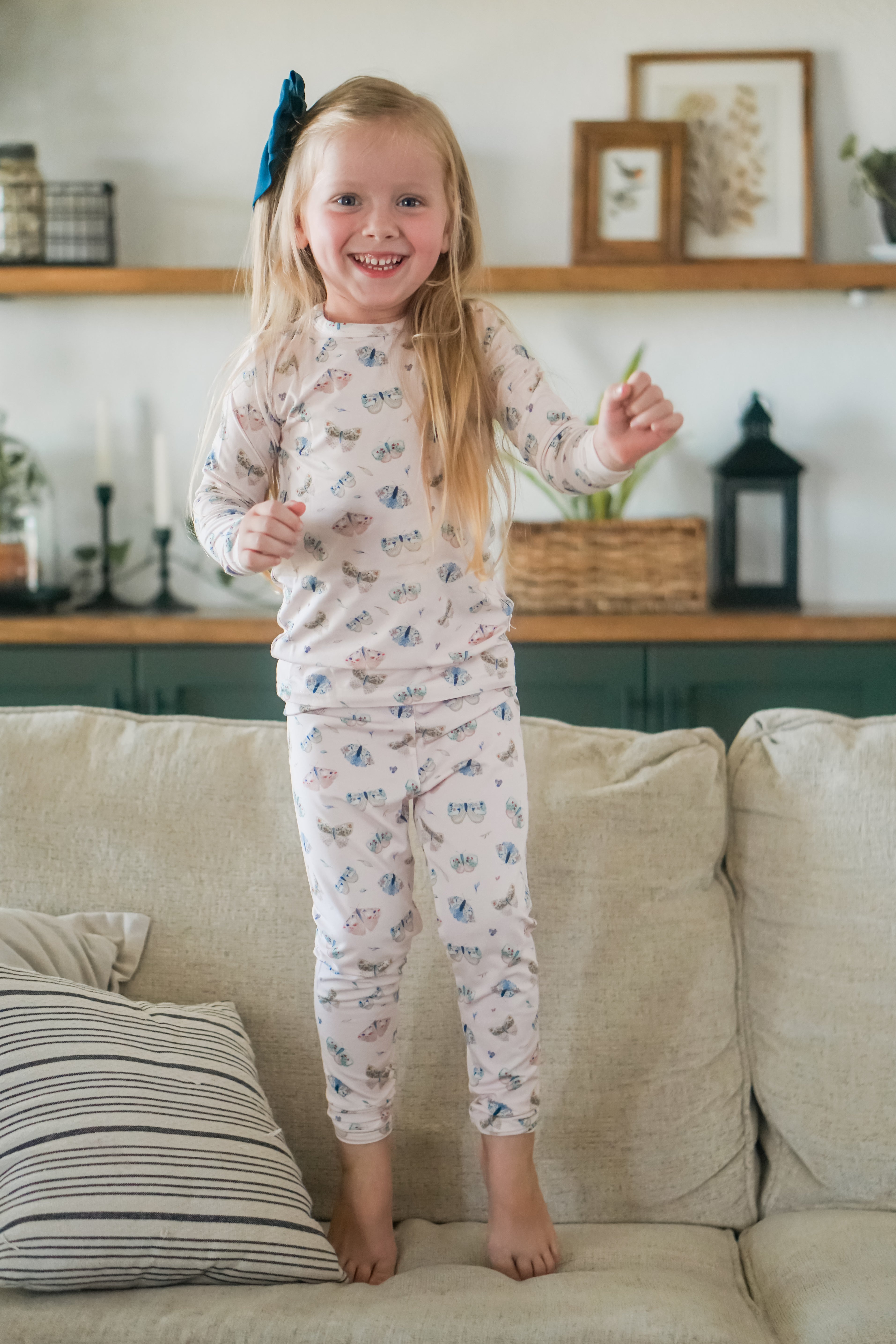 Luna Moths 2pc Bamboo Pajamas