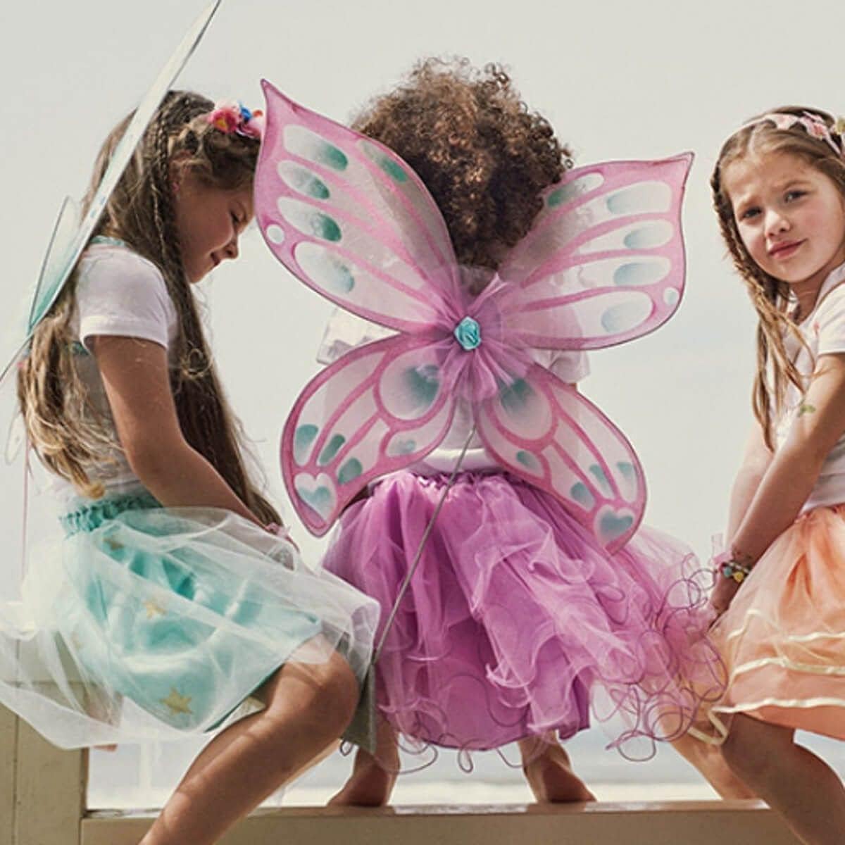 Angelina Fairy Costume – Skirt and Wings Set (mint green) - Role-Play for Children-sz 3-5 yrs