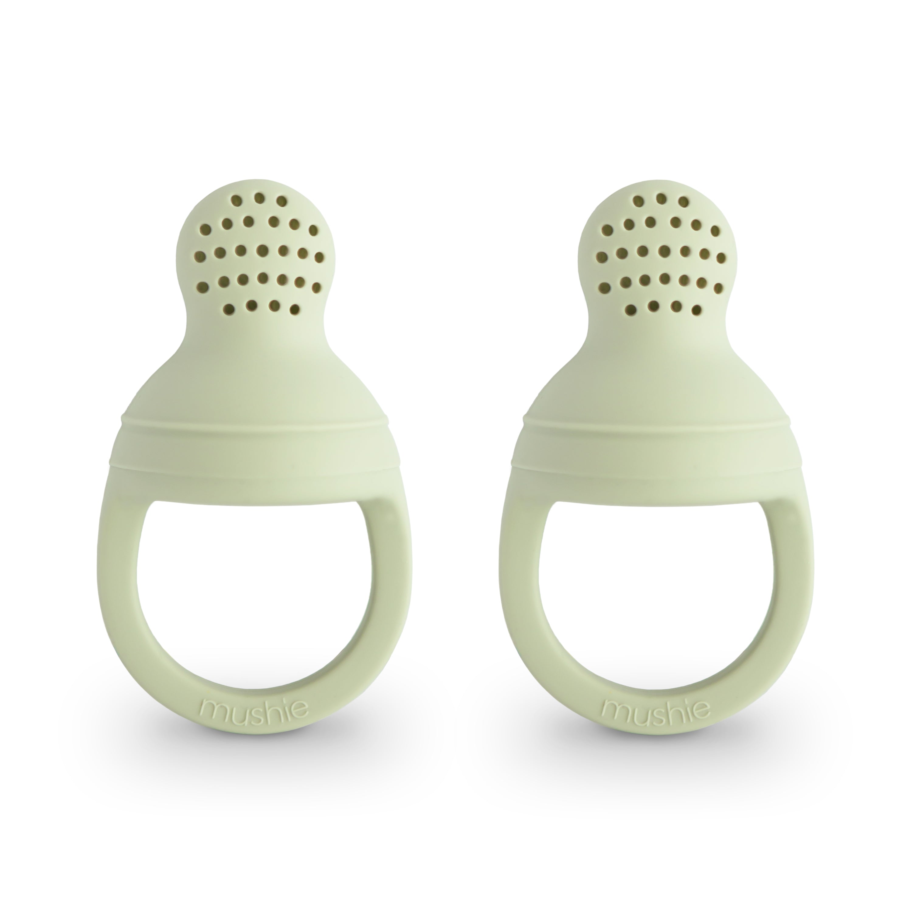 Silicone Fresh Food Feeder 2-Pack Silicone Fresh Food Feeder Mushie Sage
