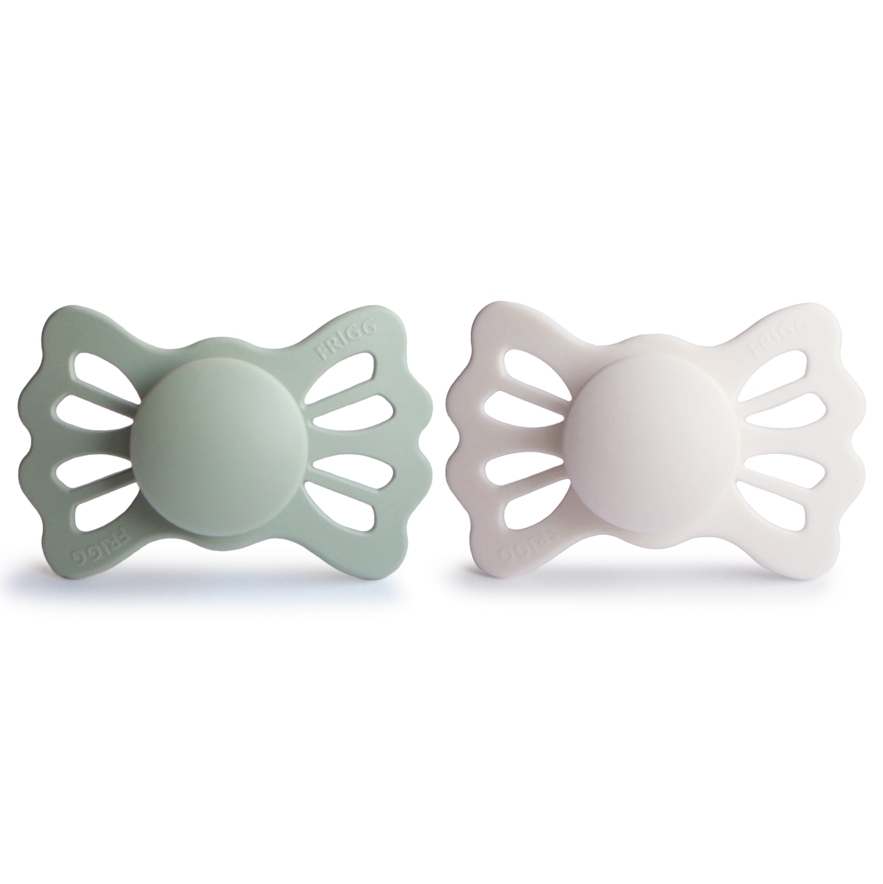 FRIGG Lucky Symmetrical Silicone Pacifier 2-Pack (6-18 Months) FRIGG PACIFIERS Mushie